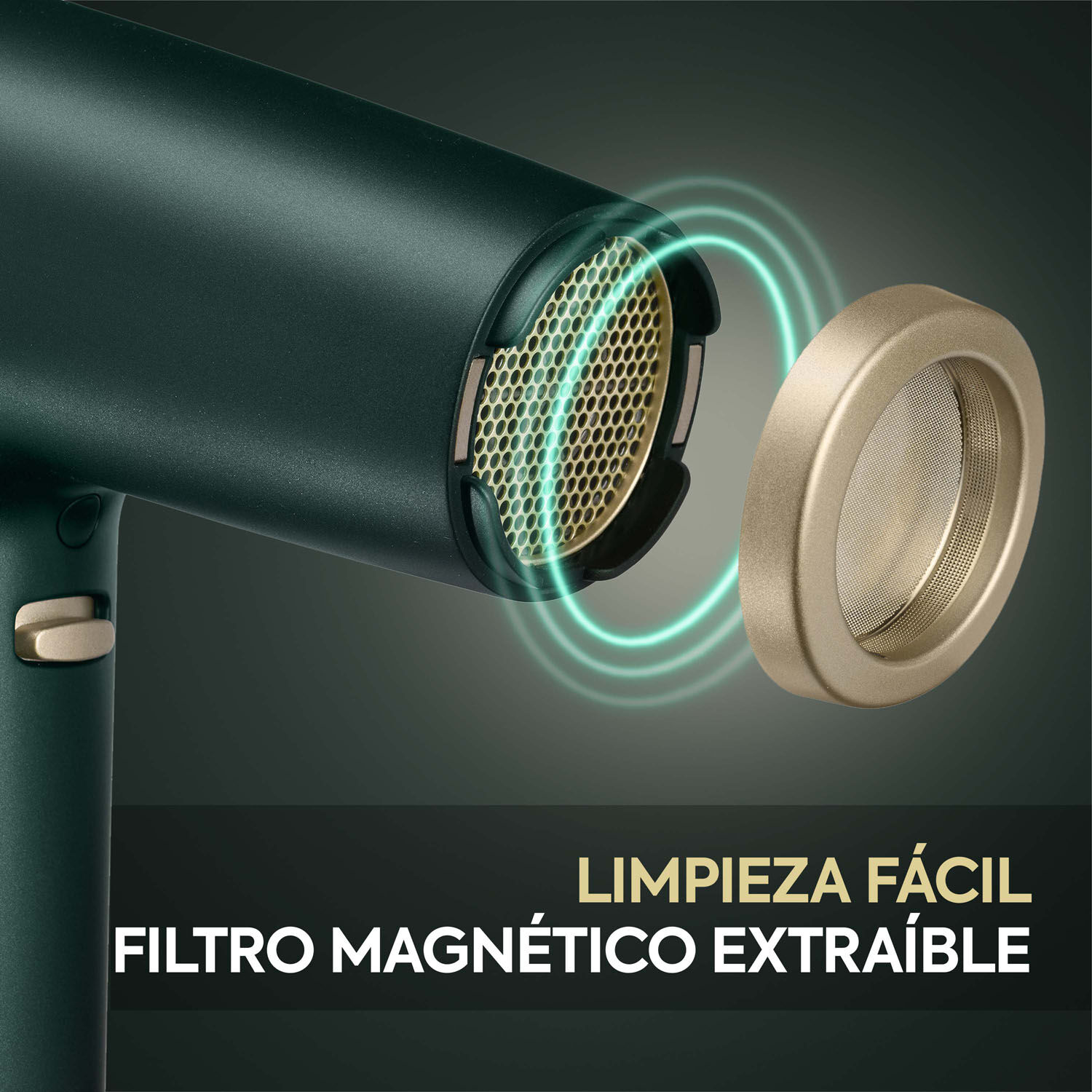 LIMPIEZA F&Aacute;CIL FILTRO MAGN&Eacute;TICO EXTRA&Iacute;BLE 
